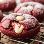 red velvet stuffed cookies