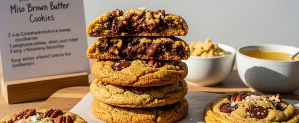 Miso Brown Butter Cookies Recipe