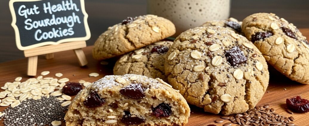 Gut Health Sourdough Cookies