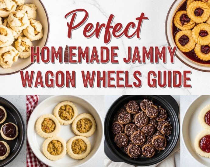 Homemade Jammy Wagon Wheels