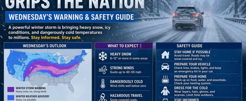 Winter Storm Grips the Nation